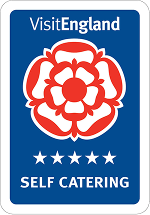 English Tourist Board - 5 Star Self Catering Award.
